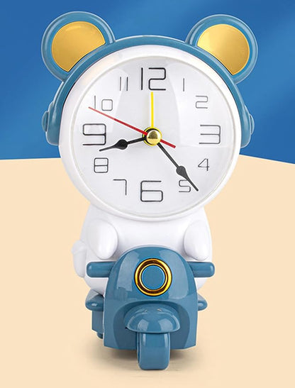 Motorcycle Desk Alarm Clock (Assorted Colours)