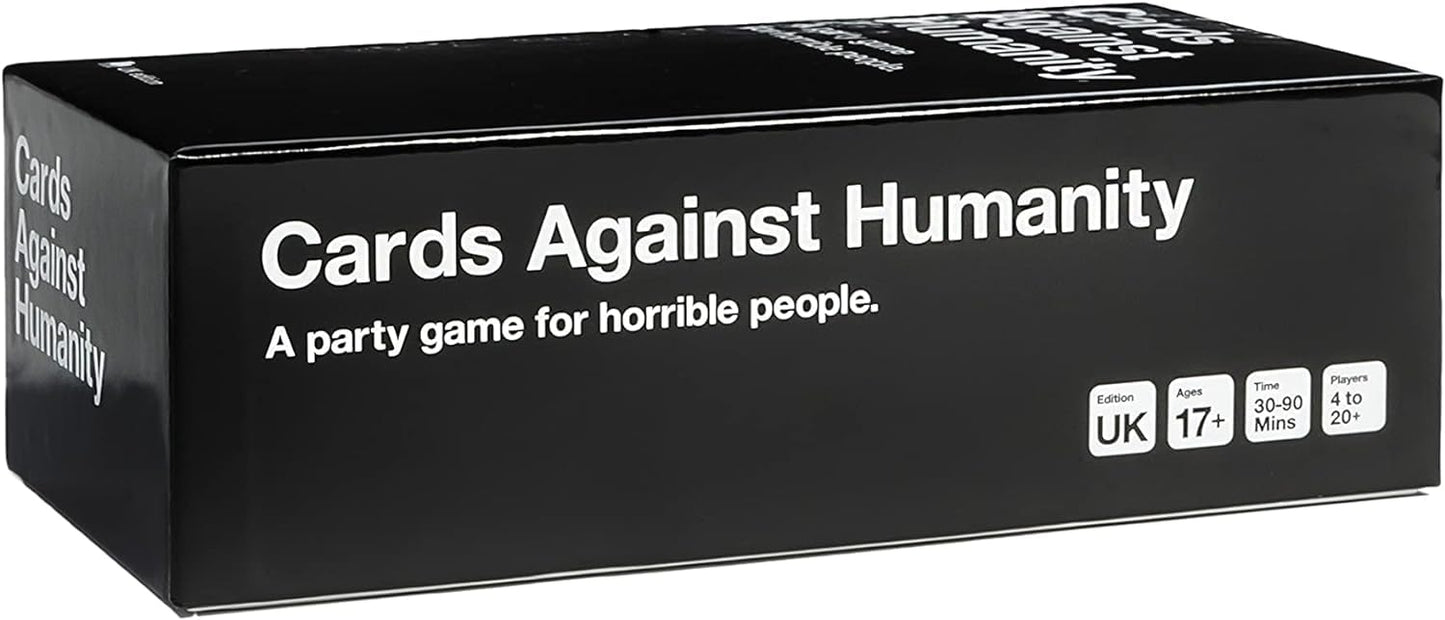 Cards Against Humanity-UK Edition All Expansion Packs (1 2 3 4 5 6) Family Party Card Game for Adult (Age: 18+, Players: 4)