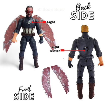 Action Figure with Lights (Captain Brave)