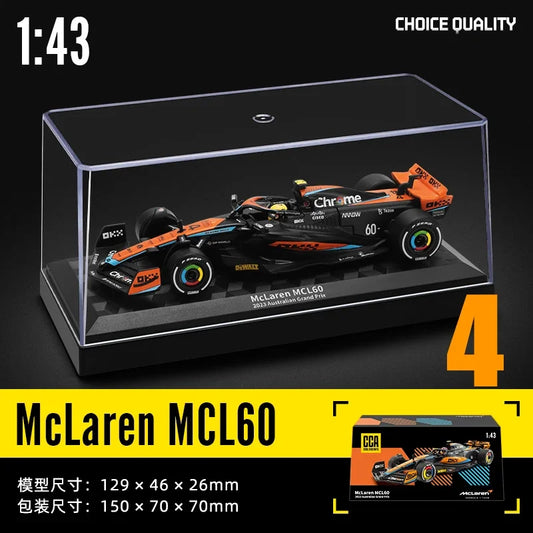 CCA McLaren MCL60 F1 Die-Cast Model with Display Case – 1:43 Scale