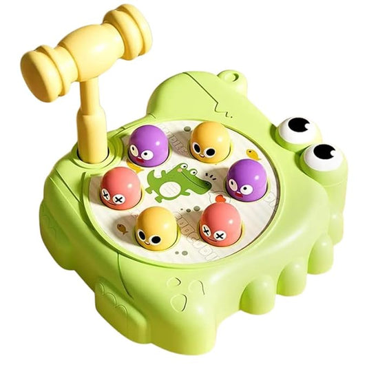 Crocodile Design Whack-a-Mole Toy for Toddlers. (Assorted Colours)