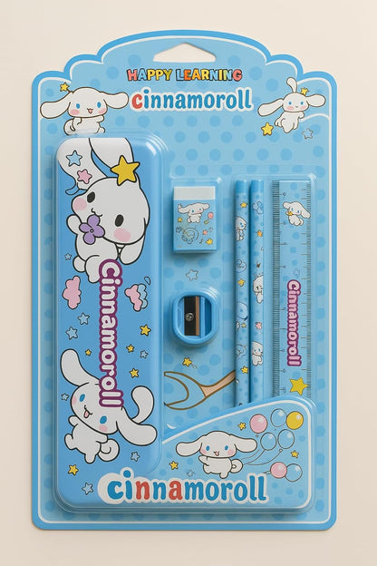 Cinnamon Roll Stationery Gift Set – Complete School Supply Kit for Kids