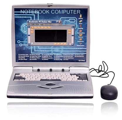 English Learning Mathematics 22 Activities in Laptop Notebook Computer Toy and Games & Music Fun Toy for Kids