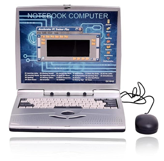 English Learning Mathematics 22 Activities in Laptop Notebook Computer Toy and Games & Music Fun Toy for Kids