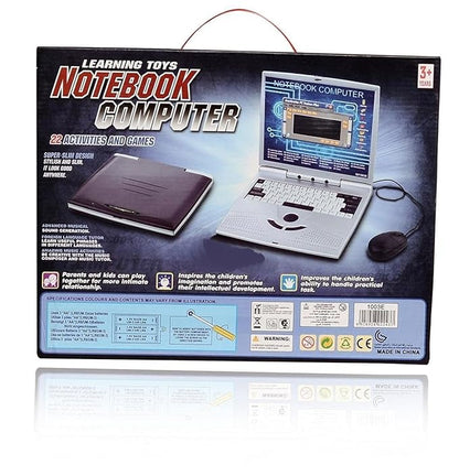 English Learning Mathematics 22 Activities in Laptop Notebook Computer Toy and Games & Music Fun Toy for Kids