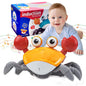 Crawling Crab Toy for Kids - Dancing Crawling Baby Toys, Electronic Walking Moving Toys. Assorted Colours