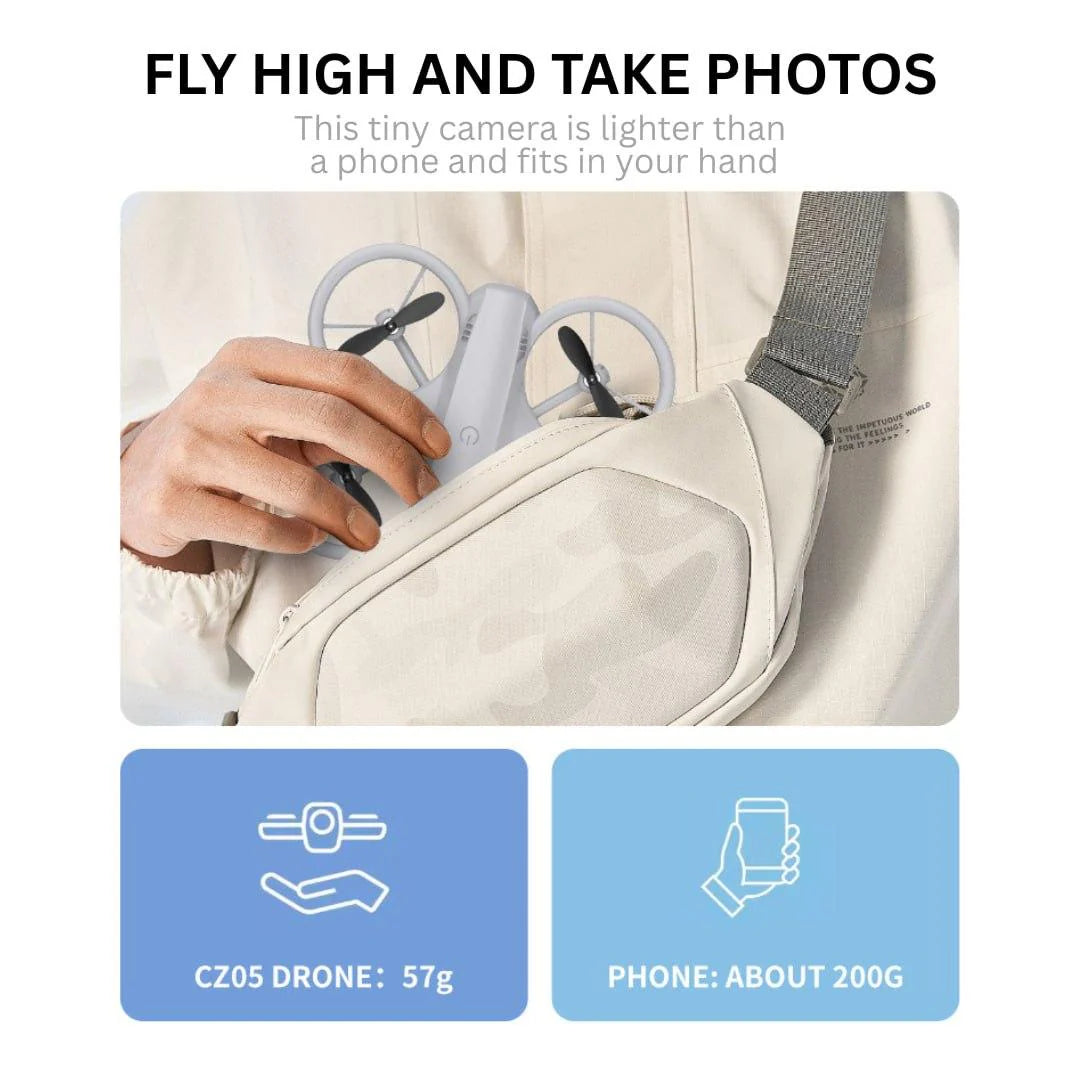 CZ39 Mini Camera Drone with 1080P HD Camera, Altitude Hold & Remote Control