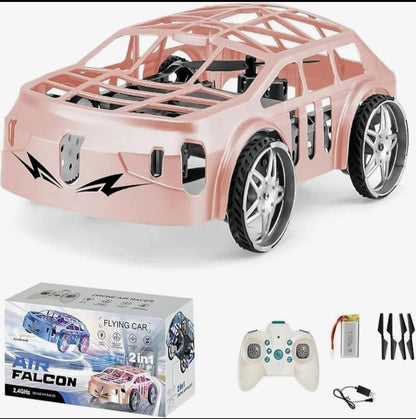 Air Falcon 2-in-1 Flying RC Car – Transforming Car + Drone Toy (Rechargeable)