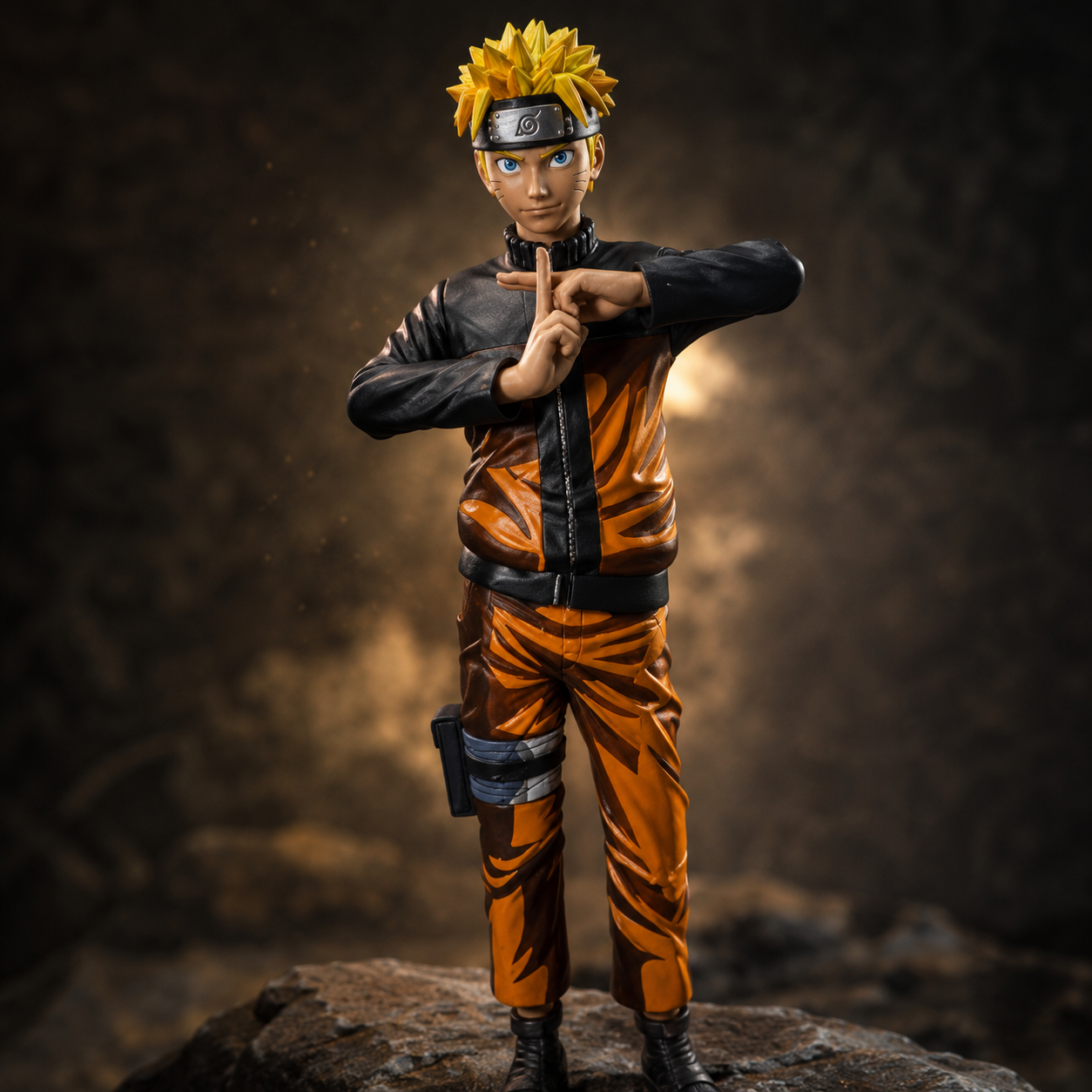 Action Figure Toy Anime Big Size Naruto Fan Collection (Naruto Uzumaki S/Jutsu) 27 Cm