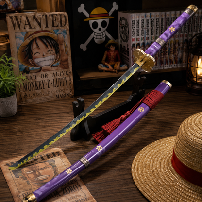 One Piece Anime  Wooden Katana – 104 CM Collectible Sword