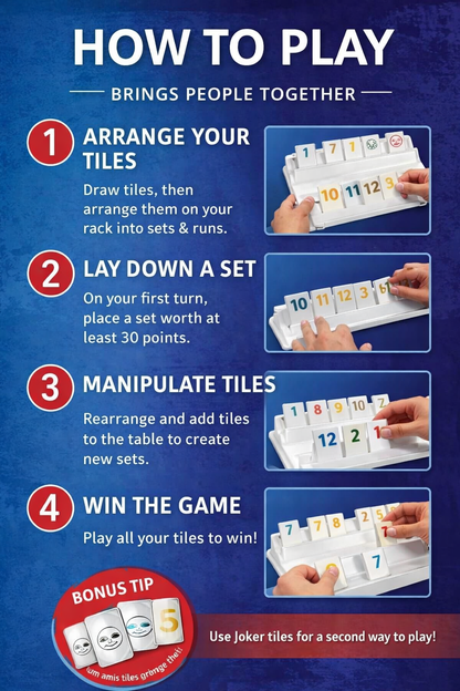 The Original Number Tile Game That Brings Everyone Together!