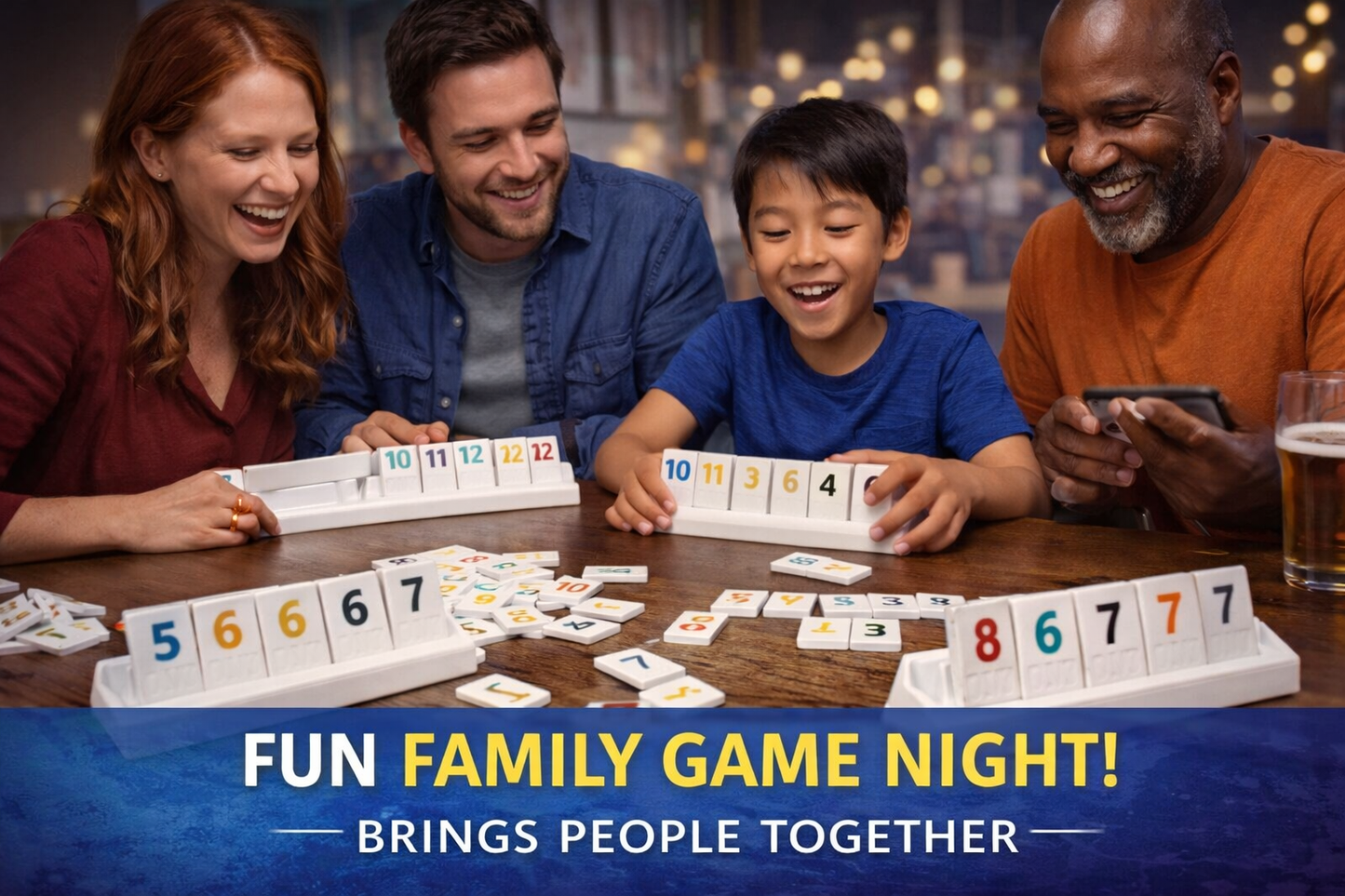The Original Number Tile Game That Brings Everyone Together!