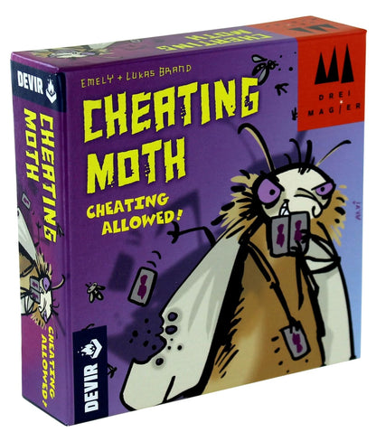 Cheating Moth Card Game – Funny Family Party Game Where Cheating Is Allowed!