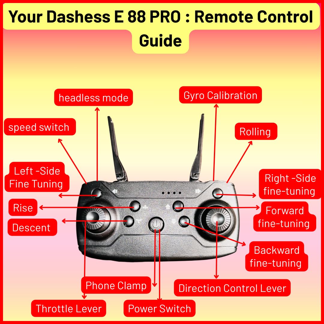 E88 PRO Foldable Drone with Dual HD Camera & 30-Min Flight – with 2 Batteries & Case (14+)