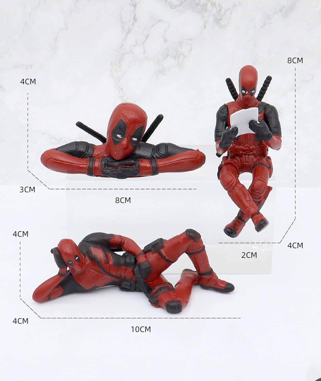 Deadpool figure (pack of 3)