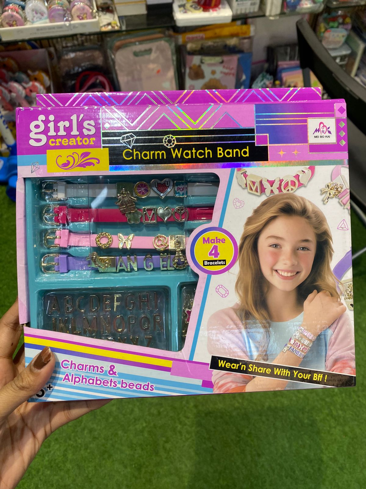 DIY Charm Watch Band (Multicolor)