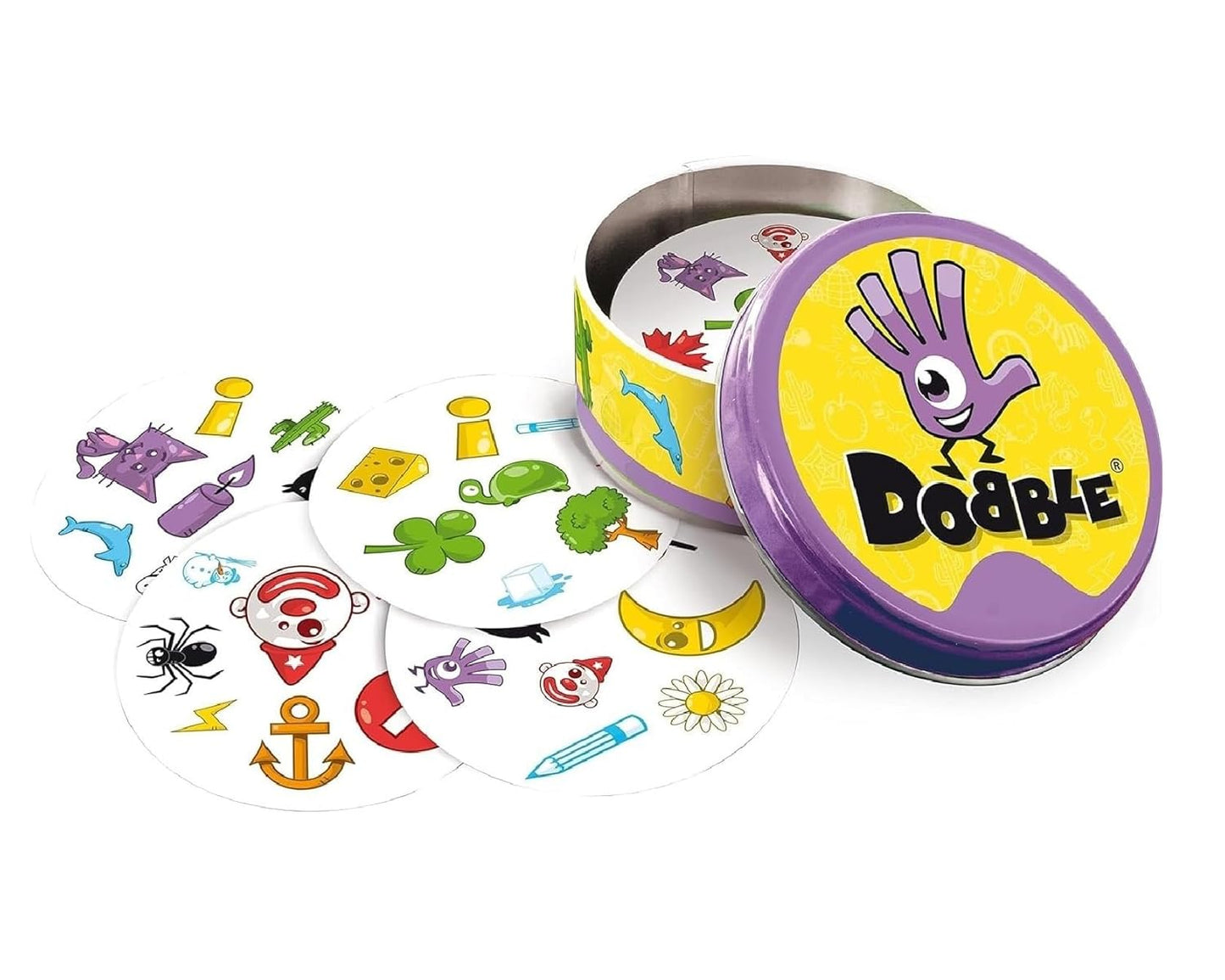 Dobble, Strategy Match Game,Family Card Game, 2-8 Player Game, for 6 Years and Above, Teen, Multicolor (Dobble-YPT)