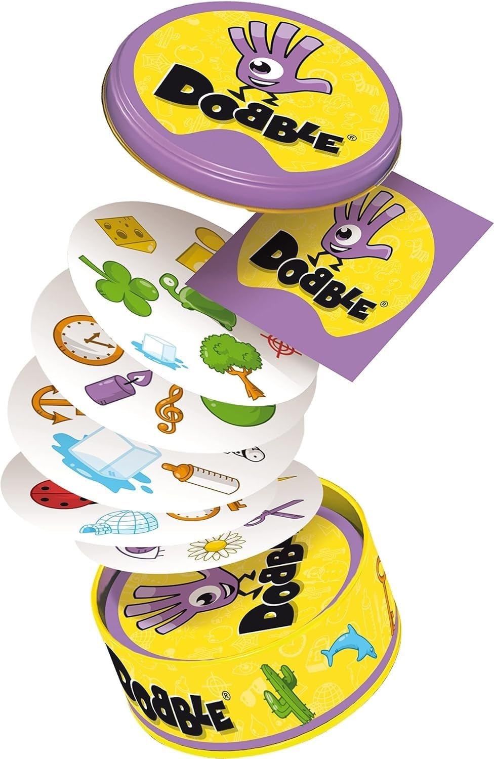 Dobble, Strategy Match Game,Family Card Game, 2-8 Player Game, for 6 Years and Above, Teen, Multicolor (Dobble-YPT)