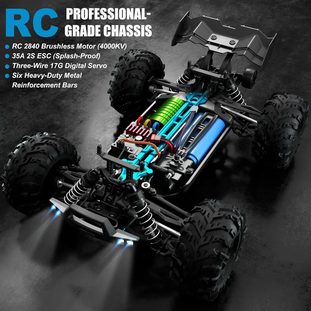 Suchiyu SCY 16102 PRO 1/16 Brushless RC Car – 70 KM/H High-Speed 4WD Off-Road Racing Beast