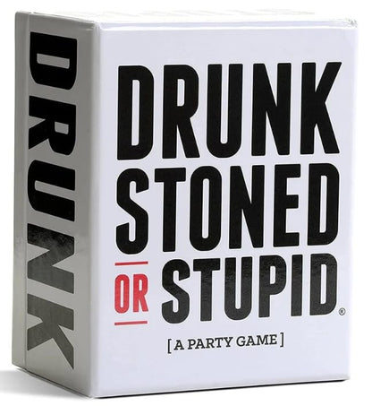 Drunk Stoned or Stupid Card Game – Hilarious Adult Party Game (17+)