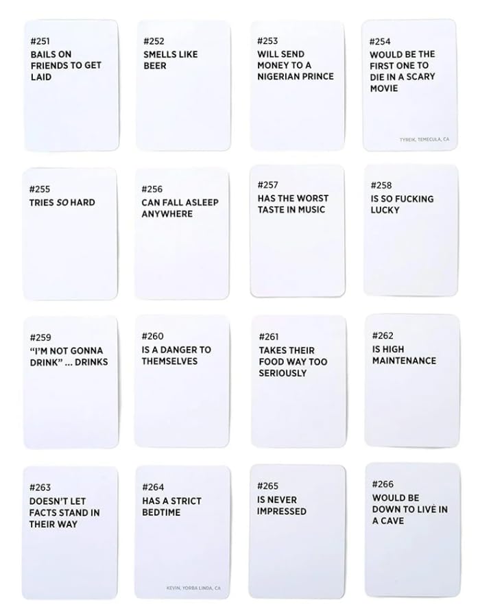 Drunk Stoned or Stupid Card Game – Hilarious Adult Party Game (17+)