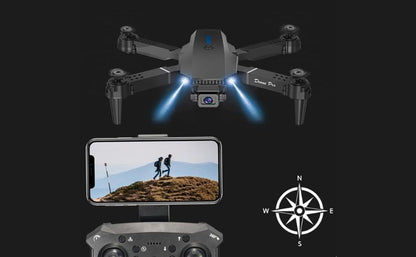 E88 Foldable Drone with 1080P Camera – Obstacle Avoidance & FPV WiFi for Kids & Beginners