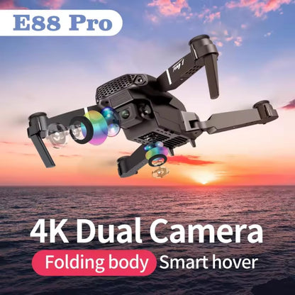 E88 Foldable Drone with 1080P Camera – Obstacle Avoidance & FPV WiFi for Kids & Beginners