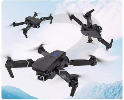 Drone E88 Pro Foldable RC Drone with 1080P HD Camera, Altitude Hold & Remote Control