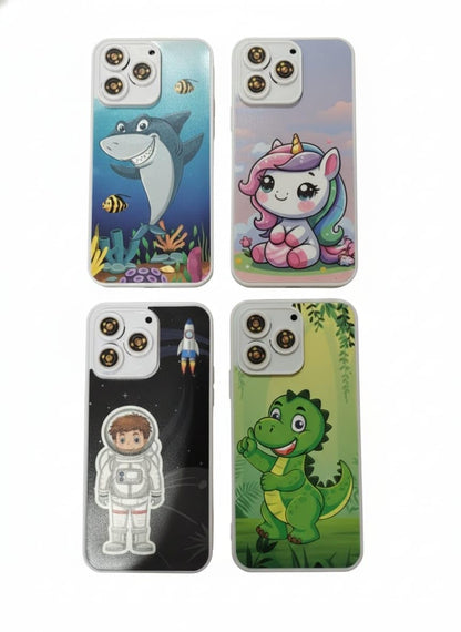 Educational Phone Toy for 2-12 Years Kids Rechargeable 24 Modes