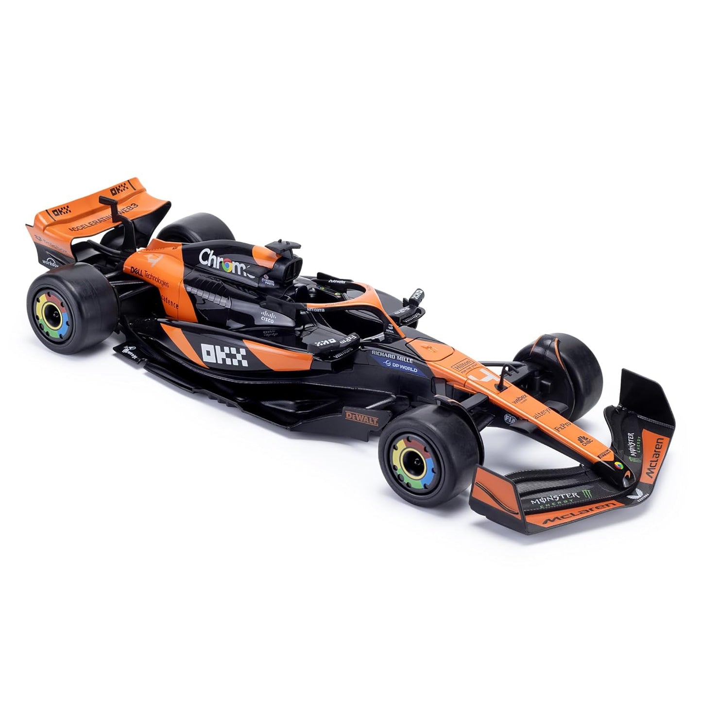 Licenced RC Car 1/12 Scale 2.4Ghz Remote Control Car for McLaren F1 MCL38 R/C Toy