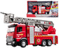 Fire Rescue Truck Toy – Lights, Sound & Water Spray | Friction Powered | Age 3+
