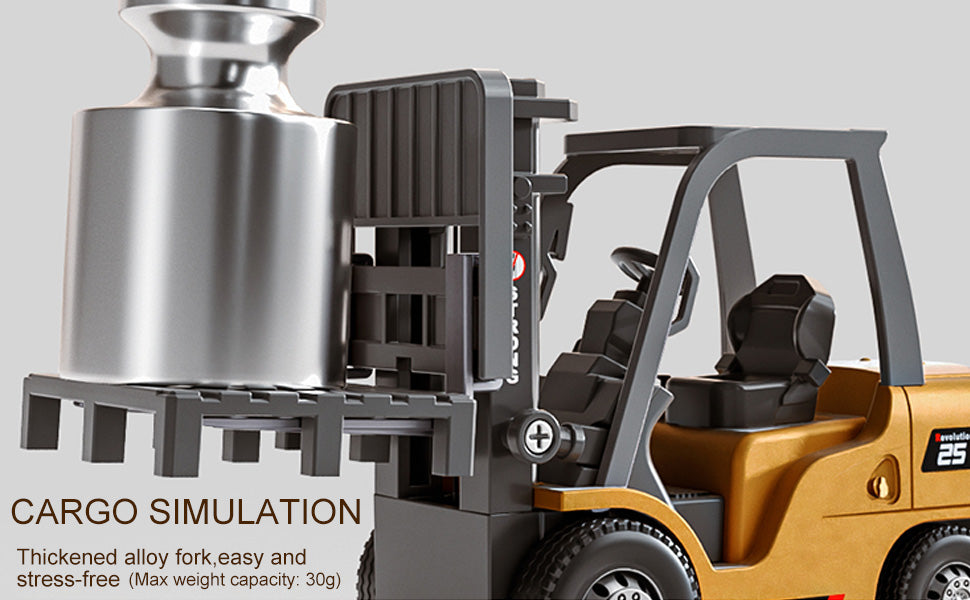 Mini Desktop Remote Control Forklift 1.64 Scale