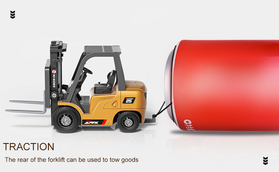 Mini Desktop Remote Control Forklift 1.64 Scale
