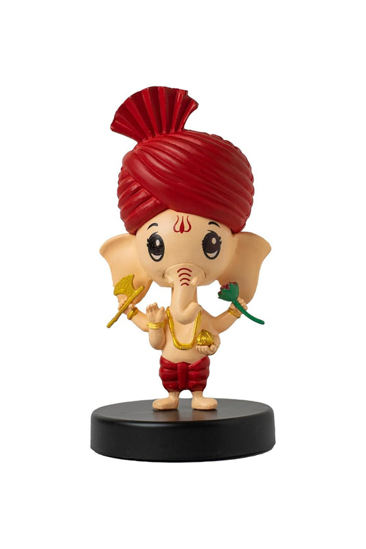 Ganesha Ji Bobblehead Figurine