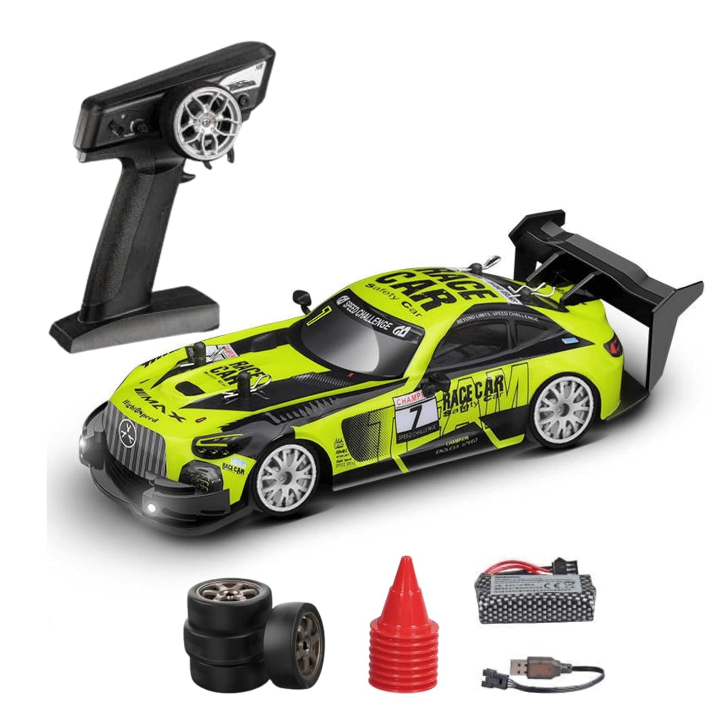 Professional 4WD RC Drift Car with Gyroscope ESP & Proportional Control