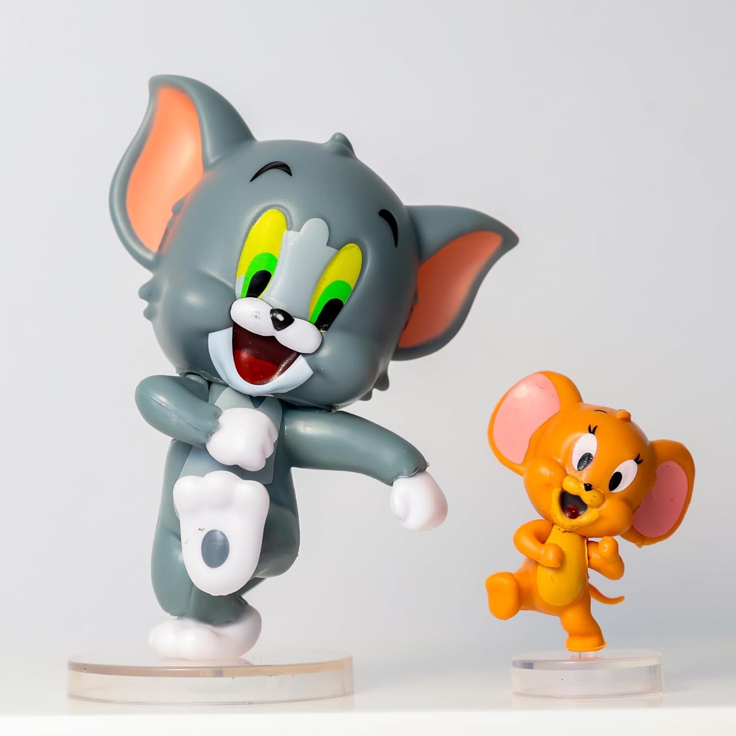 Tom & Jerry Action Figures - Limited Edition Gift for Kids & Adults, Cartoon Collectibles for Desk, Car Dashboard, Cake Decoration, Office & Study Table Set of 1