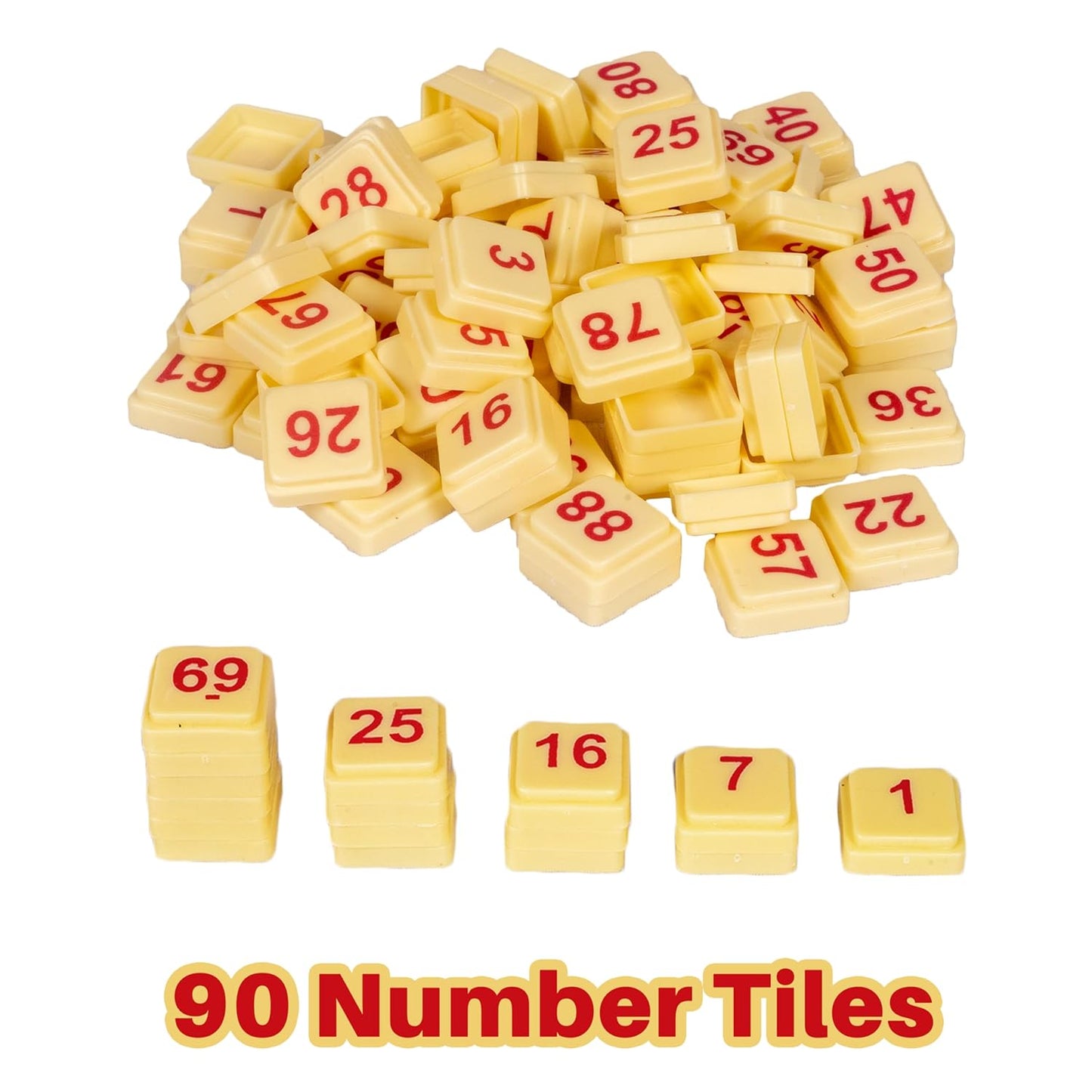 Reusable Housie Game Set – 48 Tickets & Tambola Board