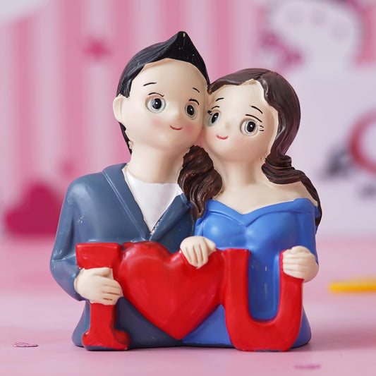 Romantic “I Love You” Couple Showpiece