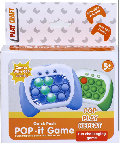 Pop it toy game for kids