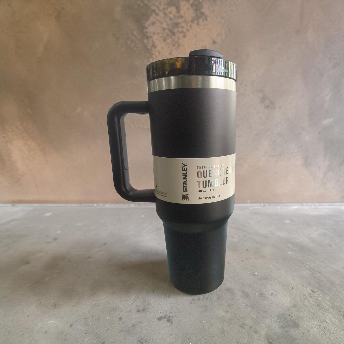 Stanley Insulated Stainless Steel Tumbler with Handle & Straw