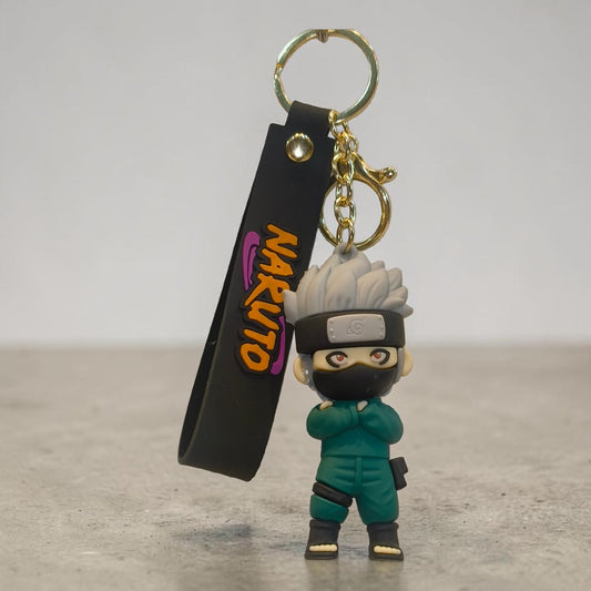 AnimeSilicone Character Keychain | Soft Rubber Keyring for Bags & Keys