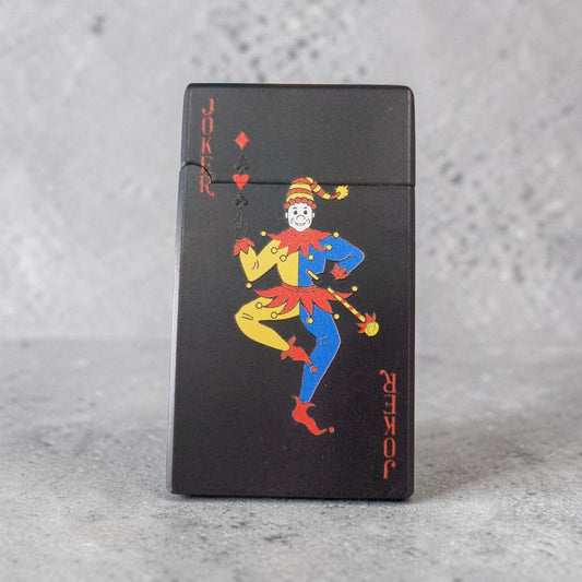 Joker Playing Card Metal Lighter – Windproof Edition