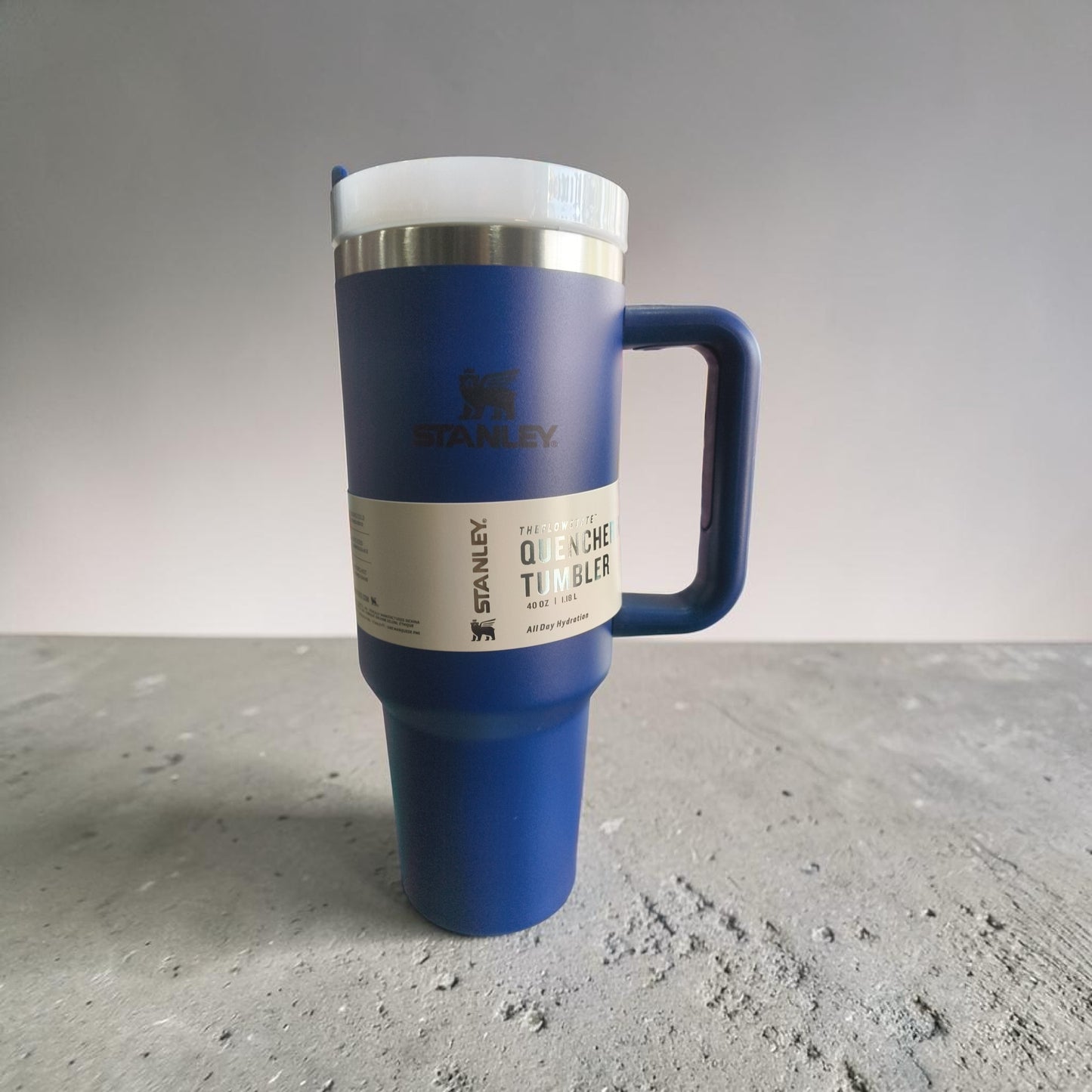 Stanley Insulated Stainless Steel Tumbler with Handle & Straw