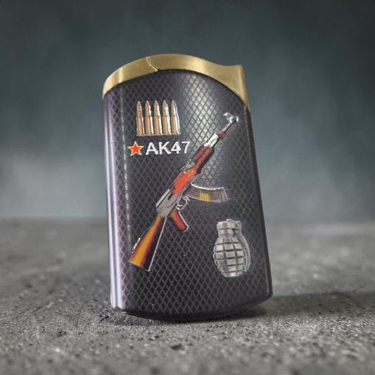 Military Style Metal Lighter – Refillable Pocket Carry Edition