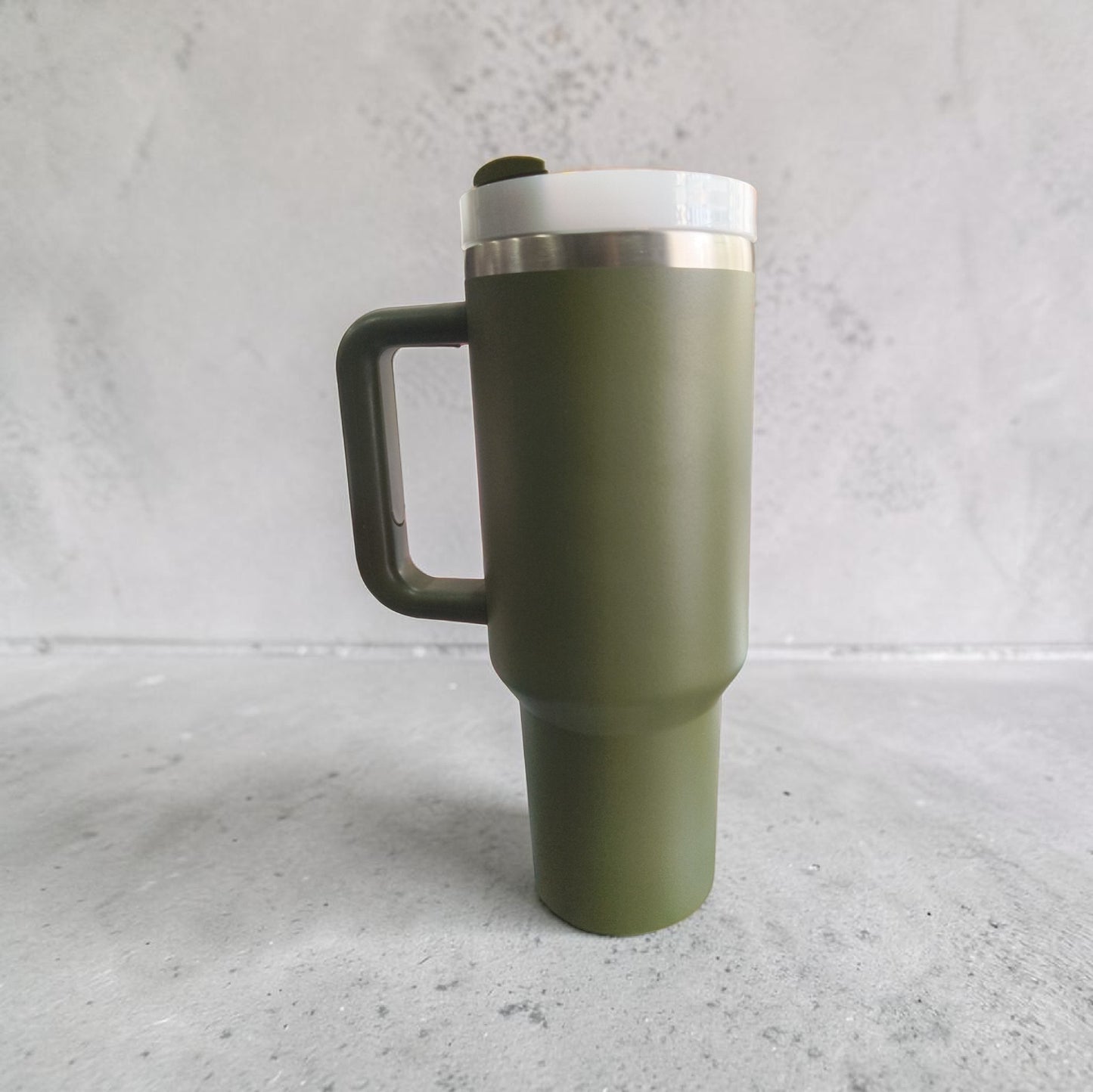 Stanley Insulated Stainless Steel Tumbler with Handle & Straw