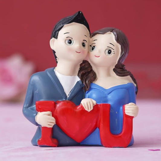 Romantic “I Love You” Couple Showpiece
