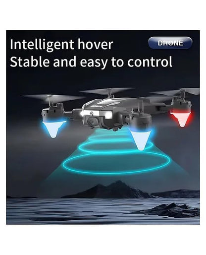 J2 Smart Mini RC Drone with HD Camera, Obstacle Avoidance & LED Lights