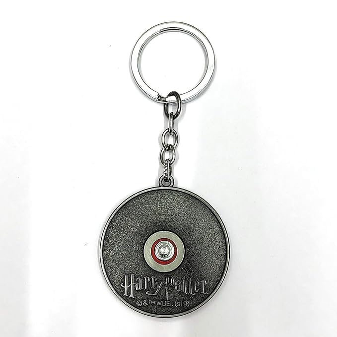 Rotating Metal Keychain for Car & Bike | Metallic Rotating Unique Keychain Keyring for Gifting