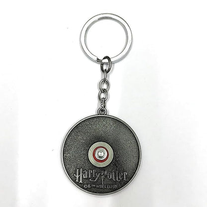 Rotating Metal Keychain for Car & Bike | Metallic Rotating Unique Keychain Keyring for Gifting