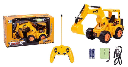 Remote Control LED Construction Toy Truck